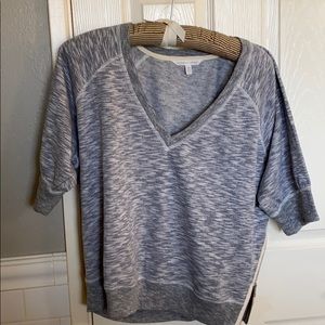 Sweatshirt with zipper detail